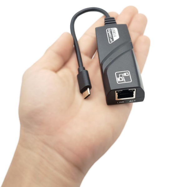 Cáp chuyển Type C ra Lan RJ45 Gigabit Ethernet 1000Mbps cho Laptop Macbook - Ảnh 2