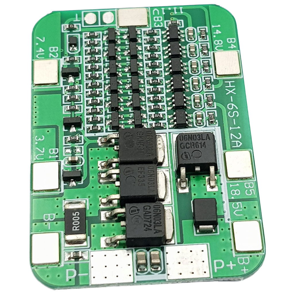 Mạch Sạc và Bảo Vệ Pin 6S 12A - Ảnh 4