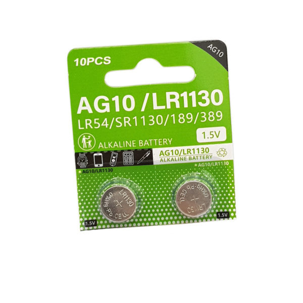 Pin cúc áo AG10 | LR1130 | LR1131 | LR54 | 389 điện áp 1.5V - Ảnh 4