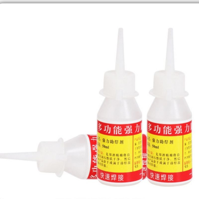 Dung Dịch Trợ Hàn Thiếc/Chì Kẽm Thép Inox - Hàn cell pin - Tạo bám dính thiếc/chì lên mọi bề mặt kim loại - Ảnh 3