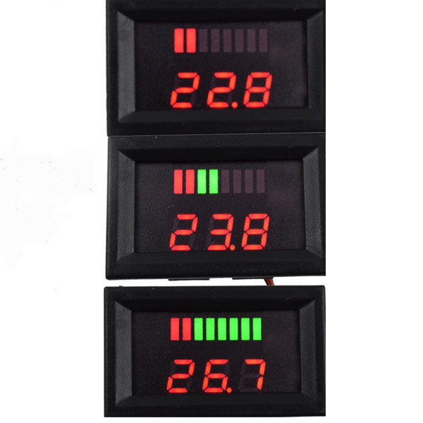 Đồng hồ hiển thị dung lượng Acquy 12V - 60V - Module hiển thị dung lượng ác quy - Mạch hiển thị dung lượng acquy