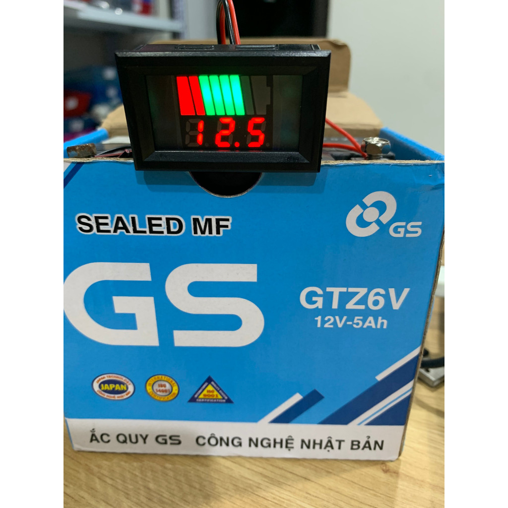 Đồng hồ hiển thị dung lượng Acquy 12V - 60V - Module hiển thị dung lượng ác quy - Mạch hiển thị dung lượng acquy - Ảnh 4
