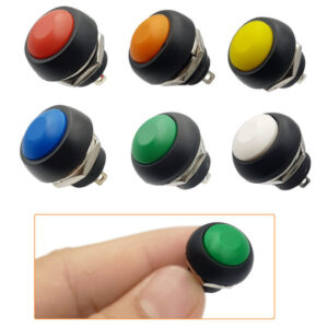 Nút nhấn nhả - Nút nhấn reset PBS-33B 12mm