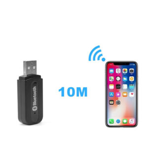 Usb Bluetooth 5.0 jack cắm 3.5mm cho loa, ô tô - Biến loa thường thành loa Bluetooth
