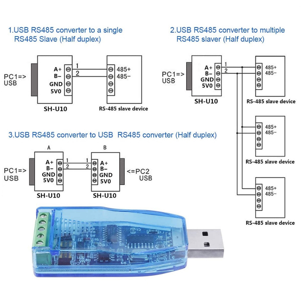 USB CONVERTER RS485 - USB to RS485 - Ảnh 2