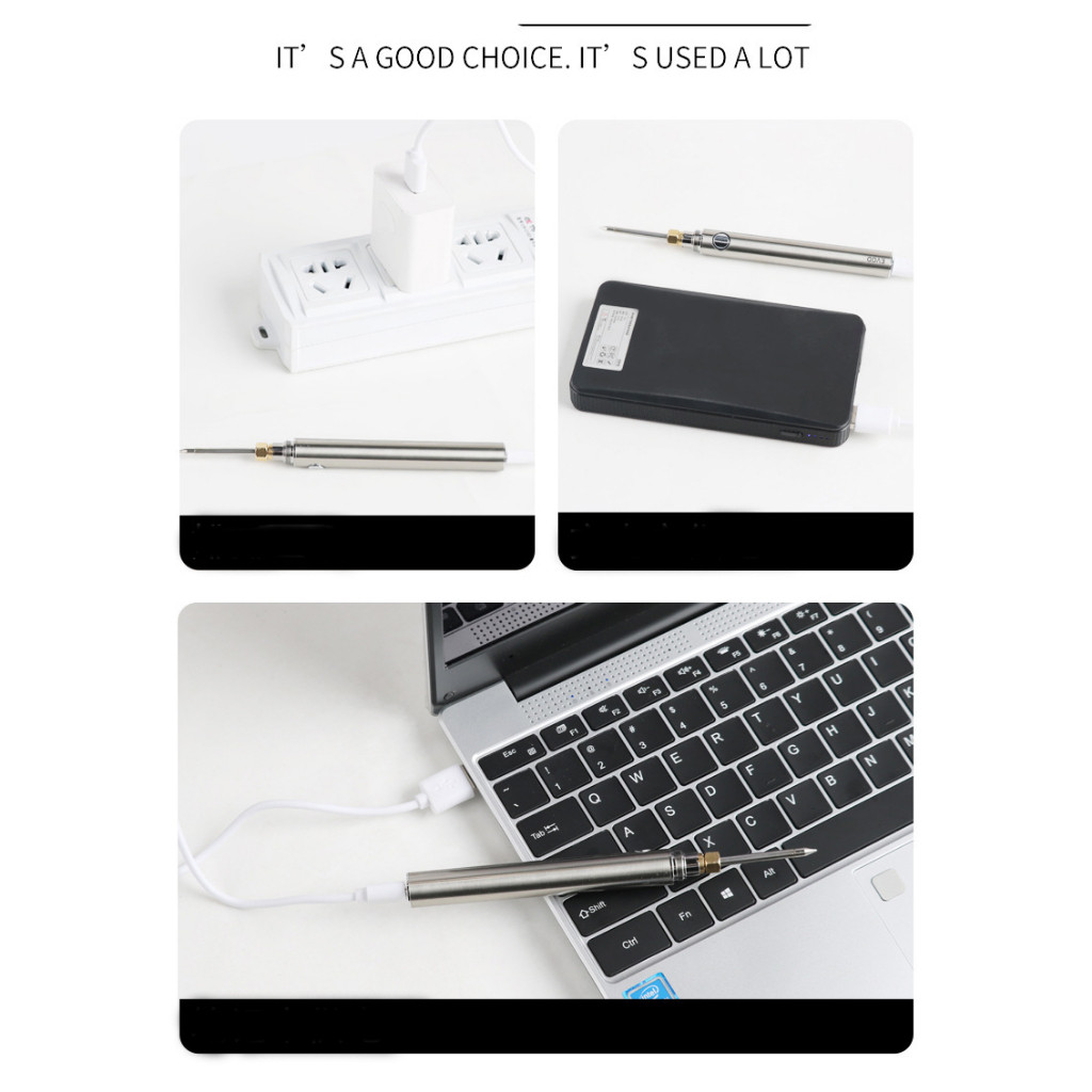 Mỏ hàn thiếc không dây USB - Ảnh 7