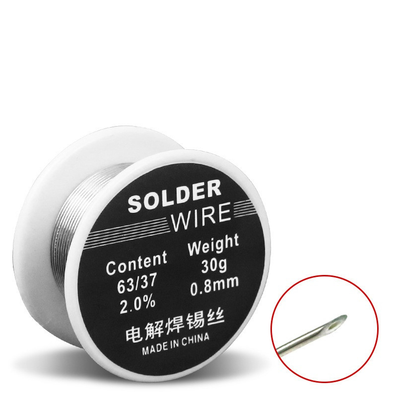 Thiếc hàn nhiệt độ nóng chảy thấp - độ tinh khiết cao 0.8mm 30gr