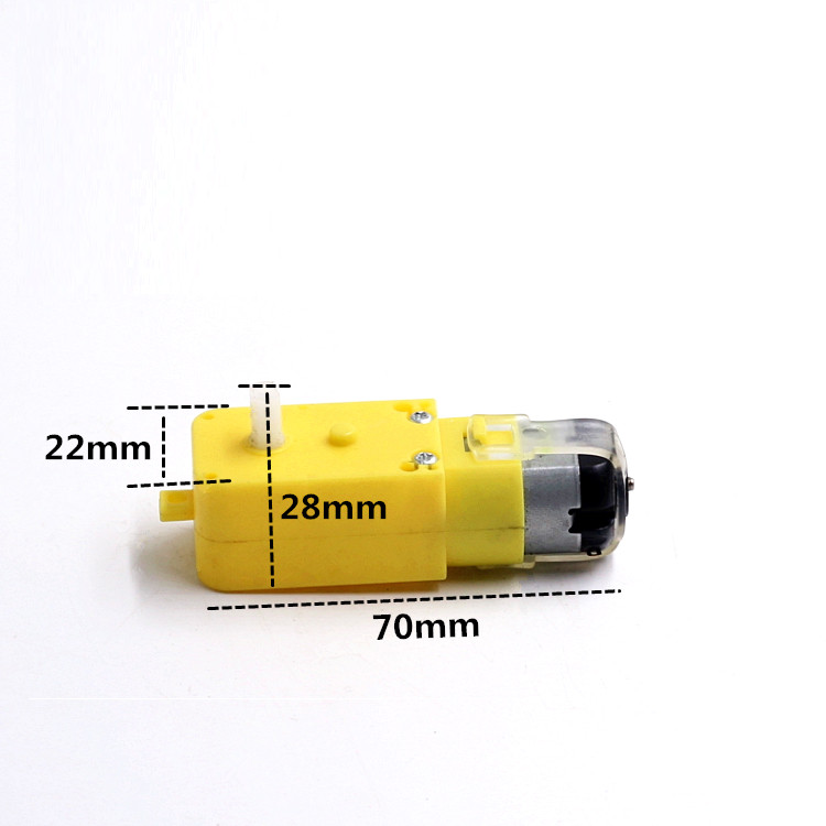 Động cơ vàng giảm tốc 1 trục - Ảnh 2