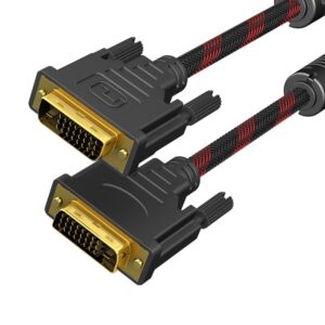 Dây cáp 2 đầu DVI - Cáp màn hình máy tính dài 1,5m 2m 3m (24+1)