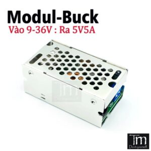 Mạch Hạ Áp, Mạch Giảm Áp 9 - 36V Ra 5V 5A 4 Cổng USB