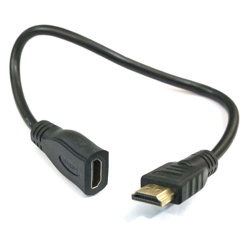 Cáp nối dài HDMI 15cm - 30cm - Đầu bảo vệ đầu HDMI - Ảnh 3