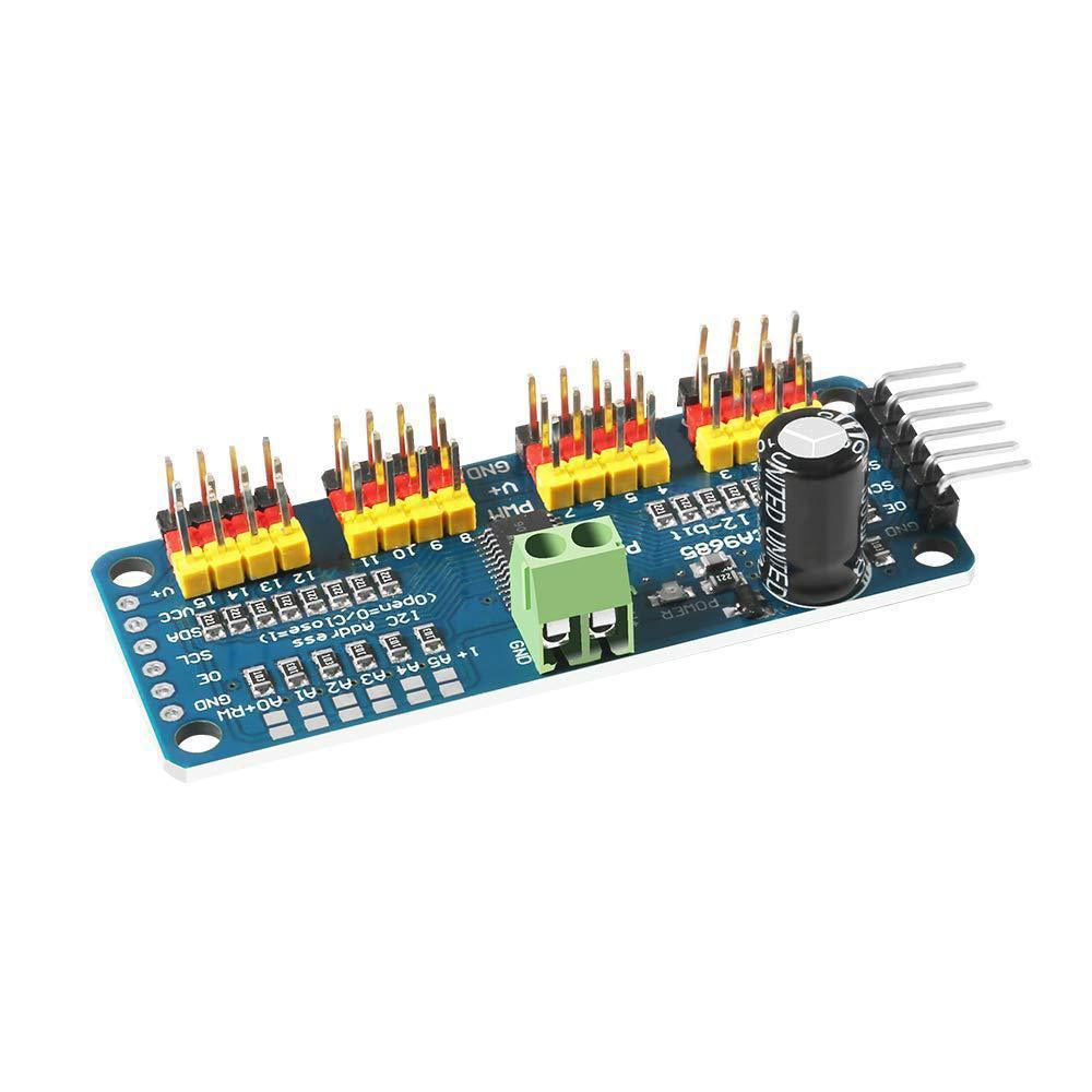 Mạch Điều Khiển Servo PWM 16 Kênh I2C PCA9685 - Ảnh 4