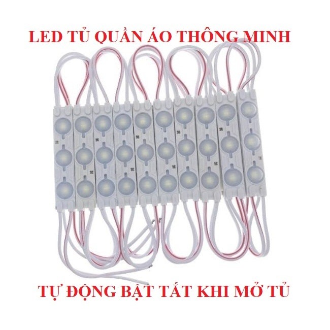 Combo Led Tủ quần áo thông minh - Led tủ tự động bật tắt