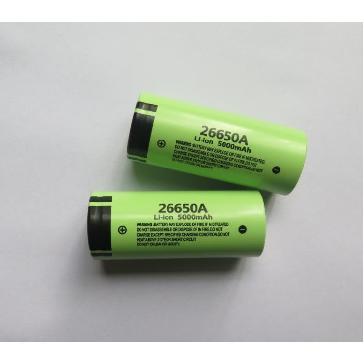Pin Sạc Panasonic 26650 5000mAh 3.7V - Ảnh 3