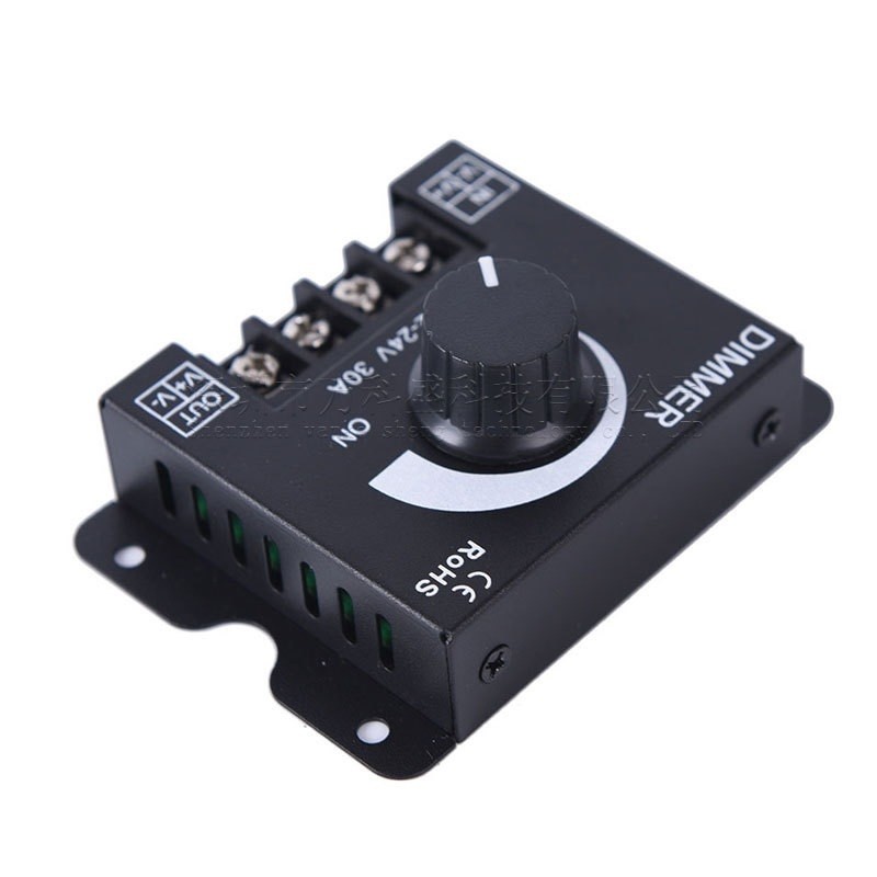 Bộ điều khiển đèn PWM - Mạch điều chỉnh độ sáng đèn 12V - 24V 30A / DIMMER 12-24V 30A - Ảnh 4