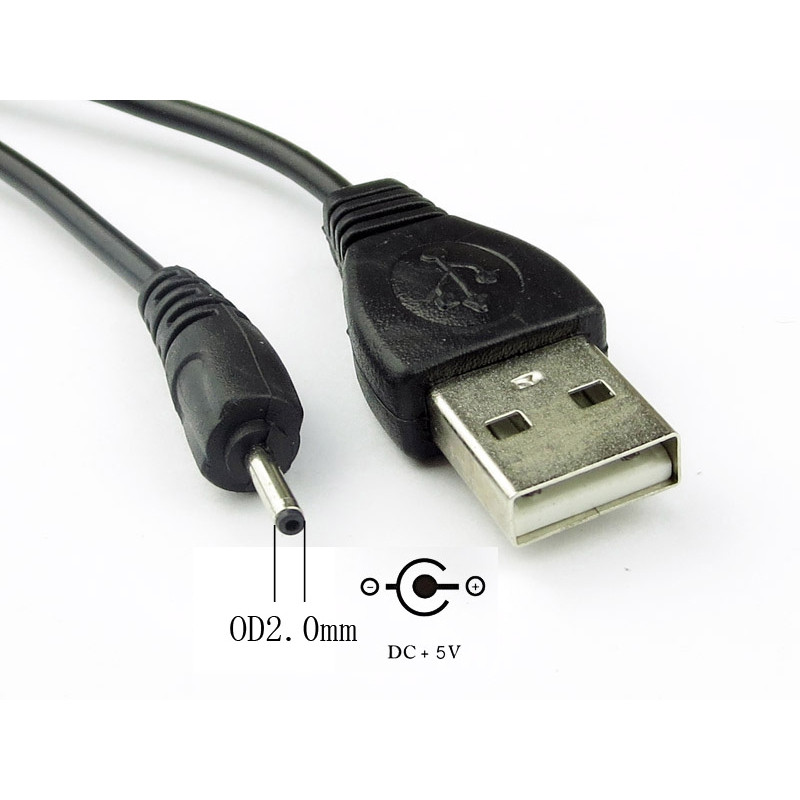 Combo 5 Cáp USB DC 2.0mm 3.5mm 5.5mm - Cáp nguồn USB - Cáp sạc - Cáp nguồn 5V - Cáp bộ chuyển đổi - Ảnh 7