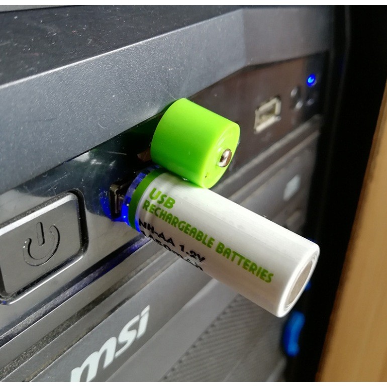 Pin Sạc AA - Pin Sạc USB Tiện Lợi - Pin Sạc 1.2V - Pin Sạc Số 5 - Ảnh 2