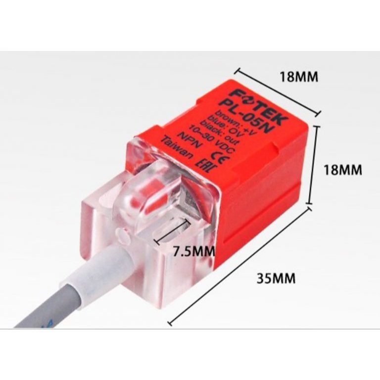 Công Tắc Tiệm Cận Kim Loại PL-05N PL05 NPN Thường Mở Ba Dây - Cảm Biến Kim Loại - Ảnh 5