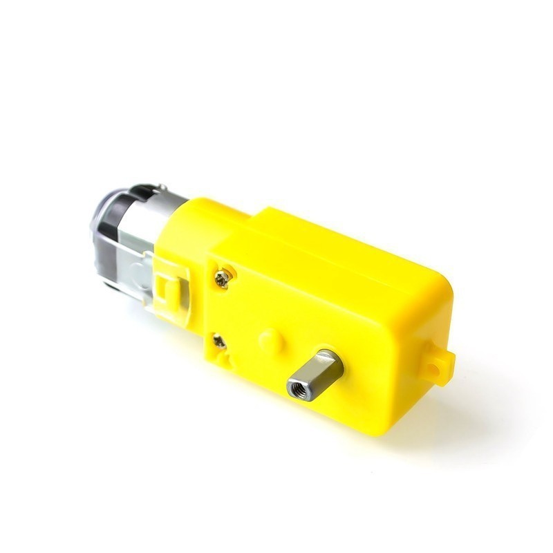 Động Cơ TT 3 - 6V Bánh Răng Kim Loại - Động Cơ Giảm Tốc Trục Kim Loại - Ảnh 2