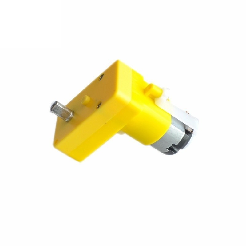 Động Cơ TT 3 - 6V Bánh Răng Kim Loại - Động Cơ Giảm Tốc Trục Kim Loại - Ảnh 5