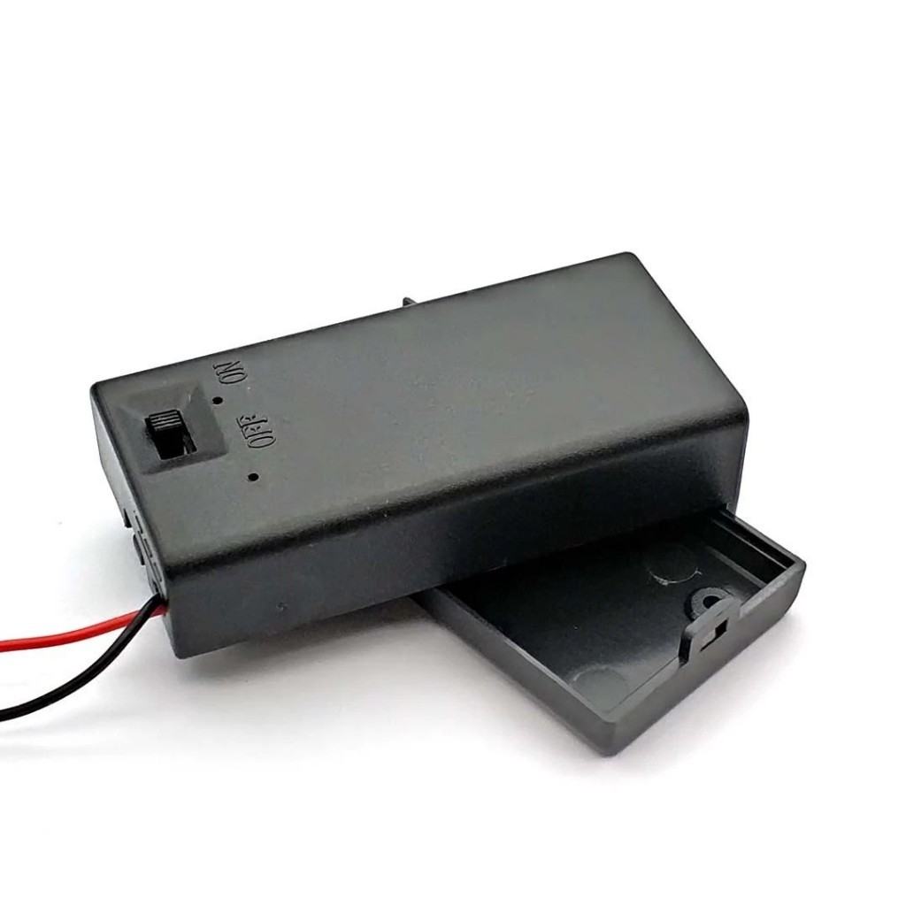 Hộp Đế Pin 9V Có Nắp và Công Tắc - Ảnh 2