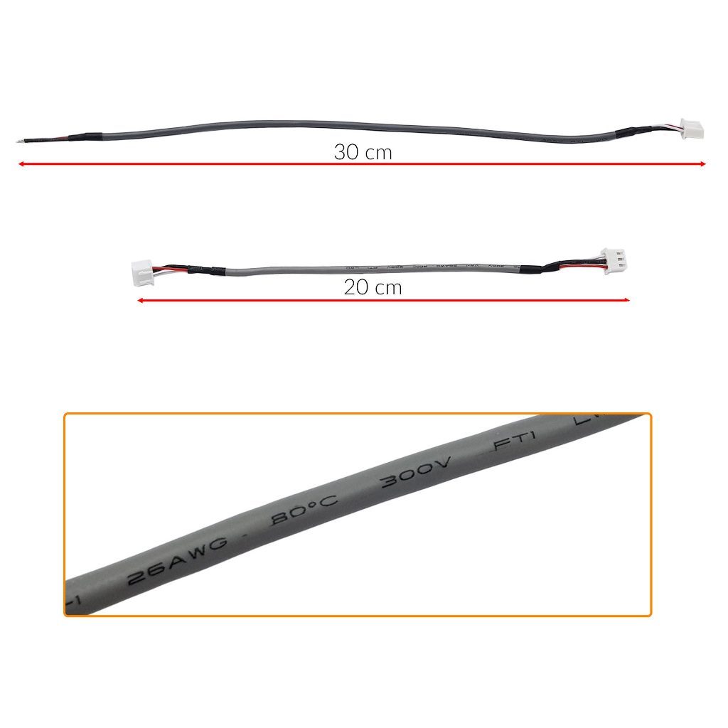 Dây Cáp Kết Nối XH2.54-3P 28AWG Dây Bus Cable Chống Nhiễu Tín Hiệu Audio XH2.54 - 3P - Ảnh 7