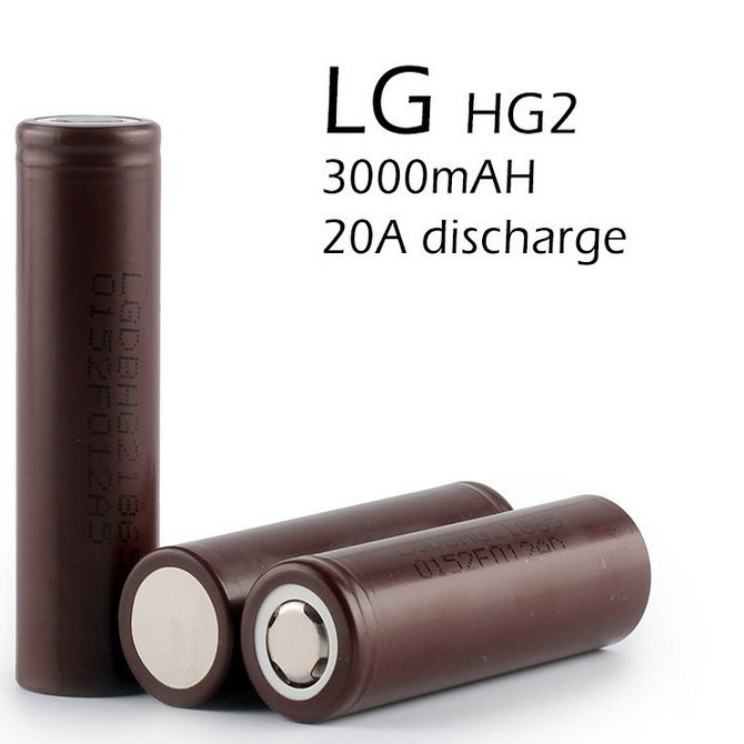 Pin LG HG2 18650 Dòng Xả 20A Pin 18650