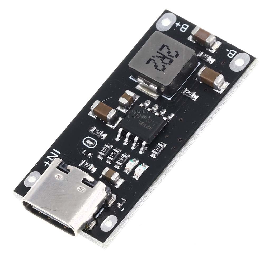 Mạch USB Type-C 3A IP2312 Sạc Nhanh Pin Lithium 5V Đến 4,35V 4,2V - Ảnh 2