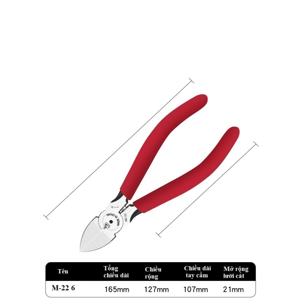Kìm Chéo - Kìm Cắt Nhật Bản 5 inch 6 inch - Kìm Đa Năng Loại Tốt - Ảnh 3