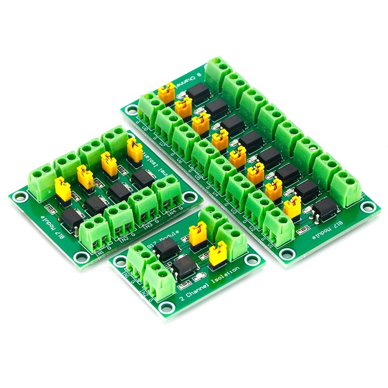 Bảng Mạch Cách Ly Quang PC817 2 4 8 Kênh 3.3V Sang 5V 3.6-30V - Ảnh 7