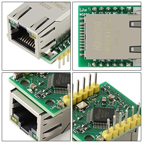 Module Mạng W5500 SPI to LAN – Giao tiếp Ethernet cho Arduino/STM32 USR-ES1 SPI Sang LAN W5500 TCP / IP 51 / STM32 W5100 - Ảnh 4