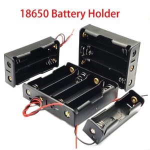 Hộp Pin 18650 1 - 2 - 3 - 4  CELL pin 18650 kèm dây siêu bền