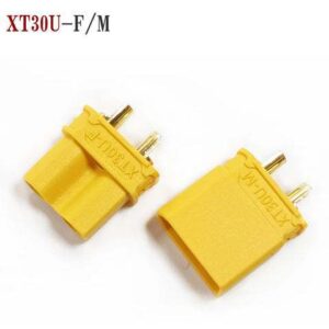 Đầu Nối XT30U-F/M Chính Hãng – Loại Chuẩn Chuối Cắm Chuẩn Vàng (Banana Plug)