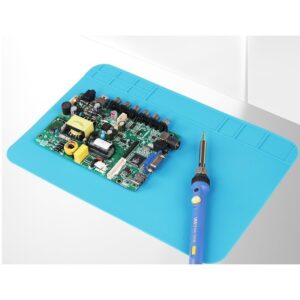 Tấm Silicon Cách Nhiệt - Tấm Lót Bàn Làm Việc Silicon 509 Dành Cho Sửa Chữa Thiết Bị Điện Tử