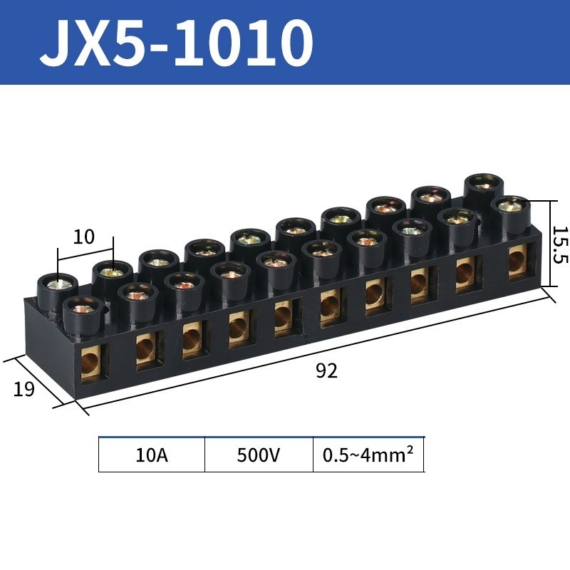Thanh Đấu Nối Jx5 Series – Chịu Dòng Lớn, Chống Cháy - Ảnh 6