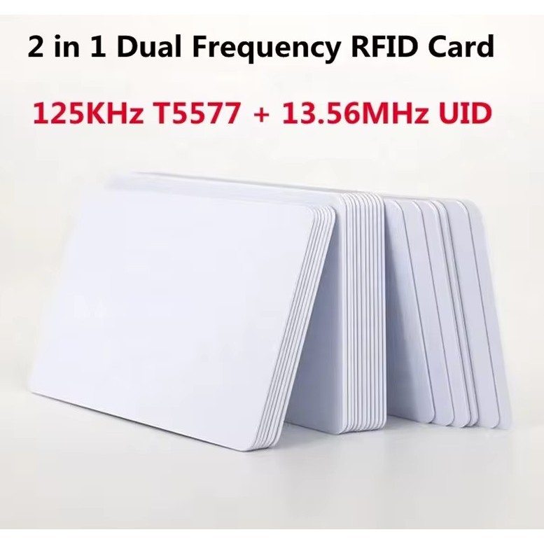 Thẻ INKJET RFID Tần Số Kép – Copy và Ghi 125Khz + 13.56Mhz