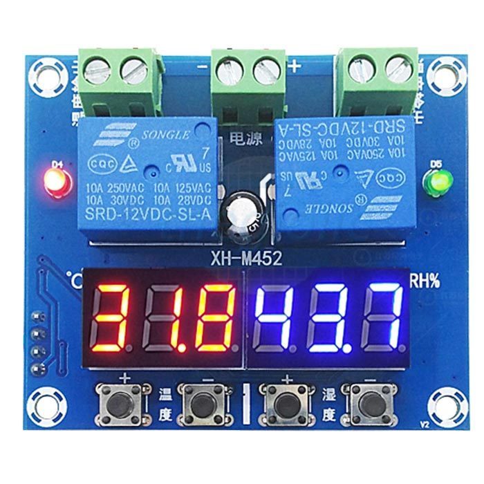 Mạch Điều Khiển Nhiệt Độ Độ Ẩm XH-M452 XH M452 - Ảnh 5