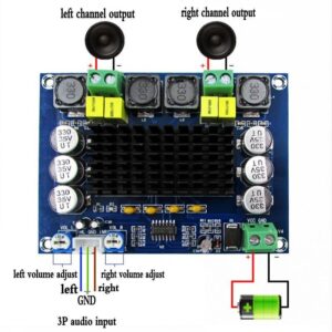 Bảng Mạch Khuếch Đại Công Suất Âm Thanh Kỹ Thuật Số XH-M543 TPA3116D2 XHM543
