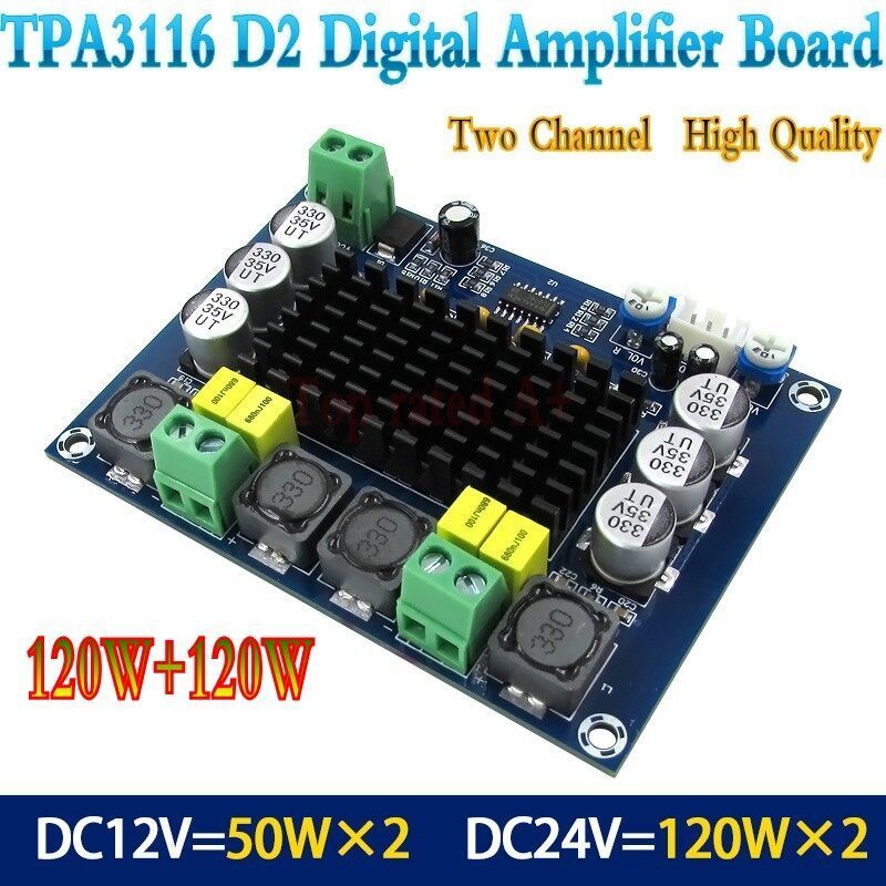 Bảng Mạch Khuếch Đại Công Suất Âm Thanh Kỹ Thuật Số XH-M543 TPA3116D2 XHM543 - Ảnh 2