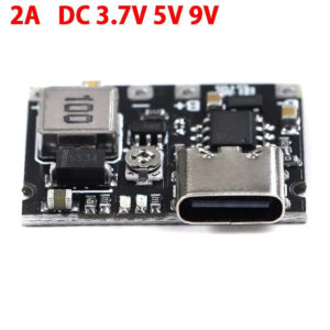 Mạch Sạc Và Bảo Vệ Pin 1S Cổng USB C Tích Hợp Tăng Áp 3.7V Lên 4.2V - 28V