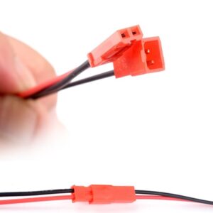 Cặp Dây Cáp Nối JST 2Pin 24AWG 10cm 15cm Đực Cái