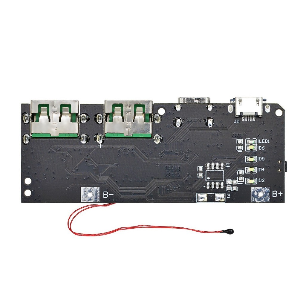 Mạch Sạc Dự Phòng Có Sạc Nhanh Cho Điện Thoại 22.5W QC4 PD 3.0 Micro Type-c USB 18650 - Ảnh 5