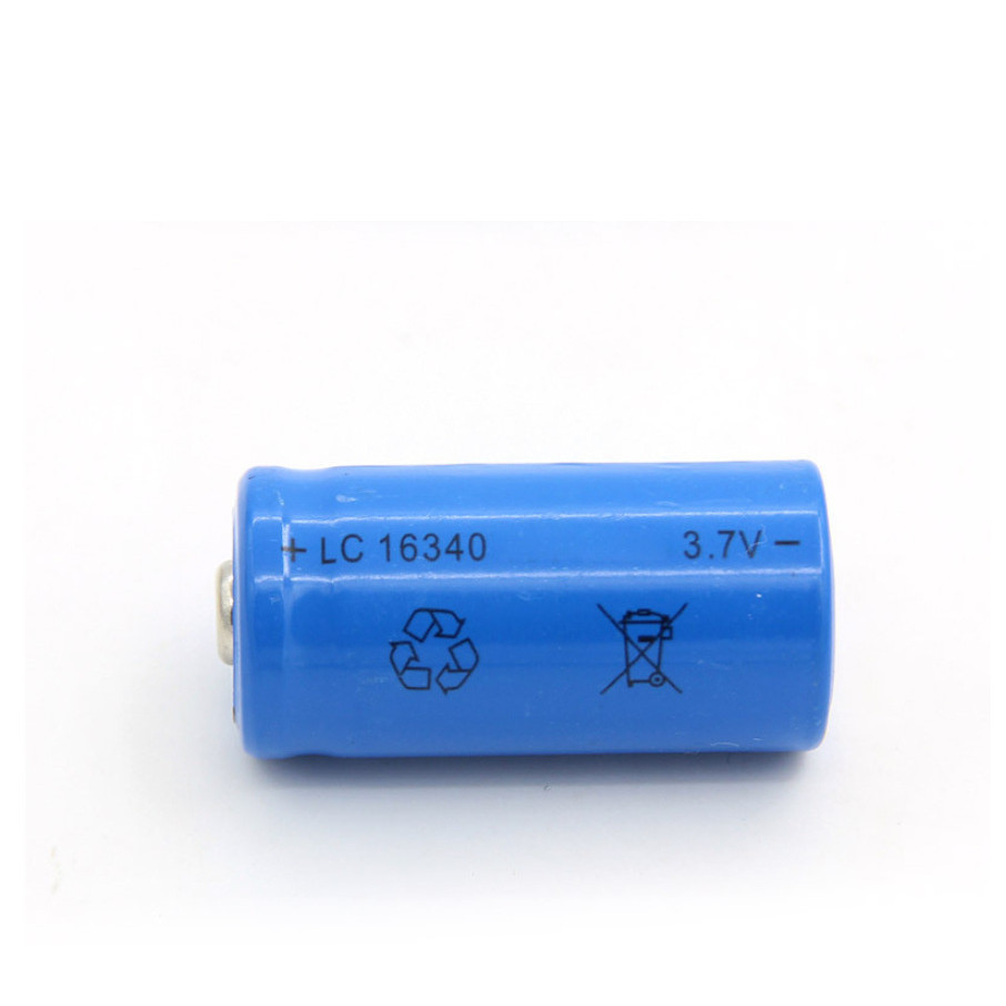 Cell 16340 CR123A 3.7V 1300mAh – Cho Quạt Mini, Đèn, Máy Cạo Râu - Ảnh 2