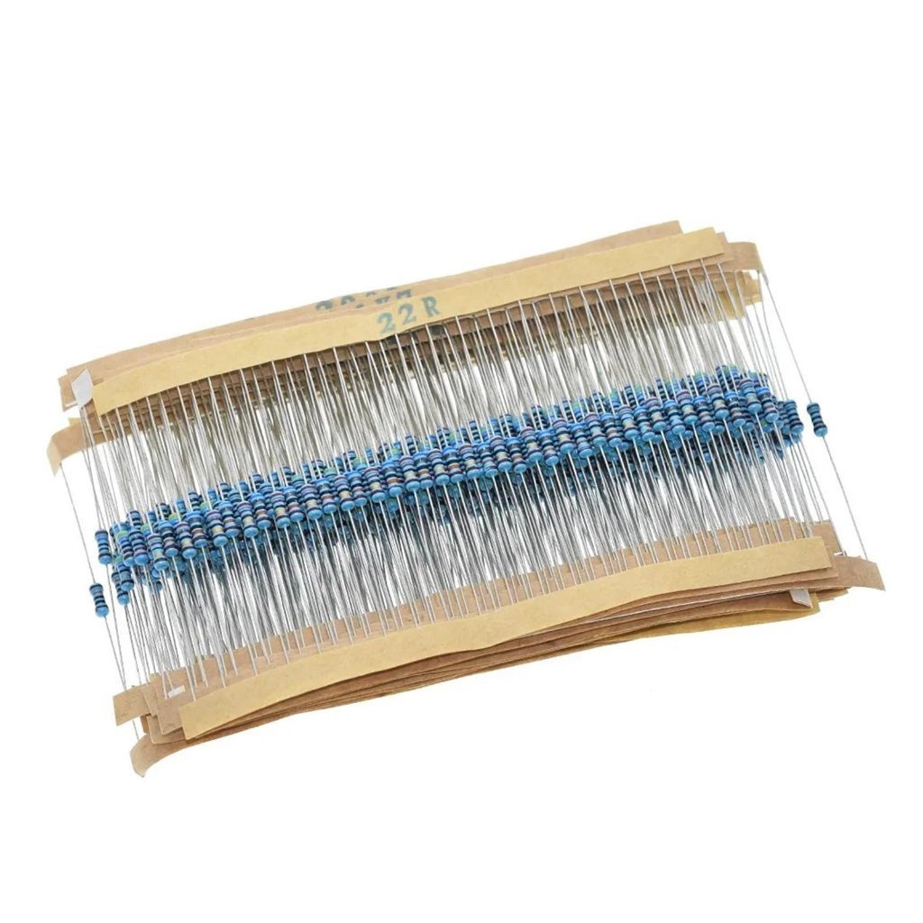 Bộ Điện Trở Kim Loại 1/4W 1% – 41 Giá Trị Phổ Biến (820 Chiếc) - Ảnh 4