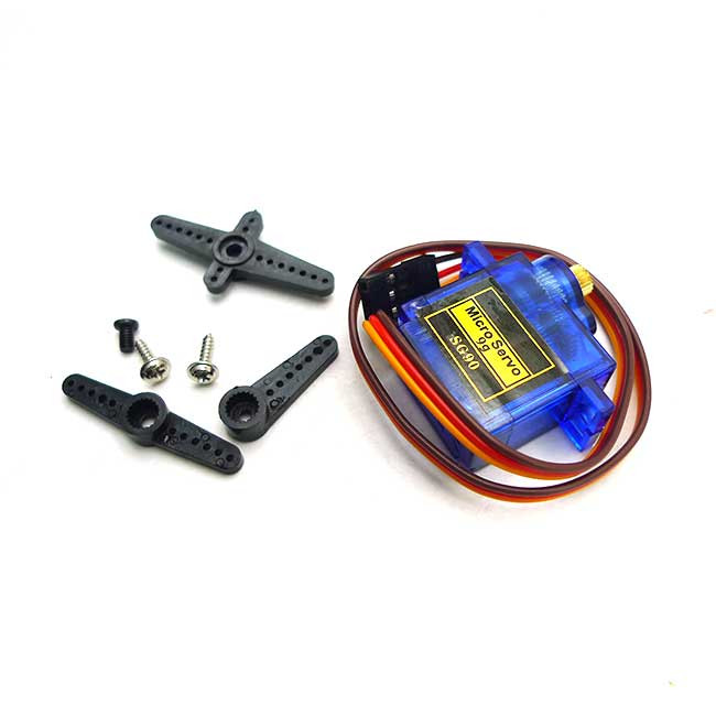 Động Cơ Servo SG90 90°–180° / 360° – Bánh Răng Kim Loại - Ảnh 5