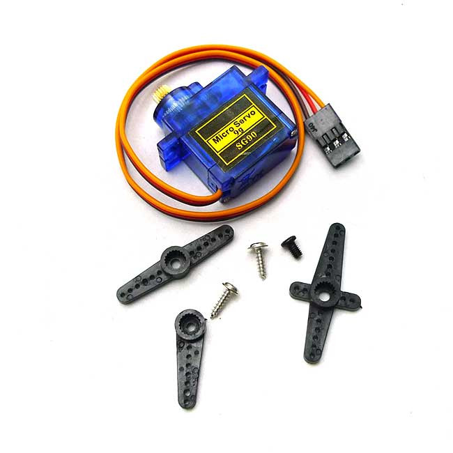 Động Cơ Servo SG90 90°–180° / 360° – Bánh Răng Kim Loại - Ảnh 3