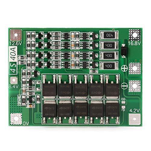 Mạch Bảo Vệ Pin 4S 14.8V / 16.8V – 18650 Lithium BMS 40A Dòng Cao - Ảnh 4
