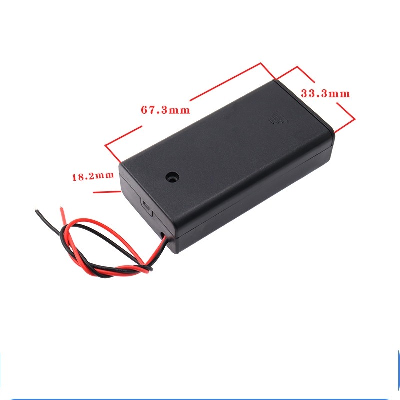 Hộp Đựng Cell AA 1/2/3/4 Cell – Có Công Tắc, Nắp Bảo Vệ & Dây Dẫn 15cm - Ảnh 7
