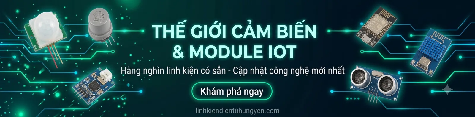 Thế giới cảm biến và Module IoT